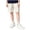 #0107-Gray, variant on Children's Summer Solid Color Yarn Air Conditioning Pants Drying Shorts Sweat Wicking Thin Elastic Waist Pants