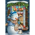 thumbnail image 3 of Briarwood Lane Christmas Window Snowman Garden Flag, 3 of 4