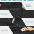 thumbnail image 2 of Funda impermeable para coche todoterreno, 480 x 175 x 150 cm, color negro, para exteriores, 2 of 4