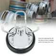 thumbnail image 4 of Stainless Steel Replacement Lid Soda Beer Keg Cover Beer Homebrew Making Tool, 4 of 13