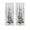 I, variant on Christmas Curtains, 2‑Panel Christmas Printed Window Curtains, Semi‑Transparent Polyester Holiday Curtain Set, Festive Decor Drapes for Bedroom Living Room Home Xmas Decoration, 23.6x59 inch