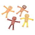 thumbnail image 4 of Juguete con ventosa telescópica para niños y adultos, juguete educativo con forma de Animal brillante para aliviar el estrés, tubos sensoriales, 4 Uds., 4 of 12