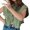 Green, variant on Womens Shirts Square Neck Sleeveless Button Down Top Double Layer Slim Fit Tank Top Casual for Women Sleeveless Tops for Women Green,M