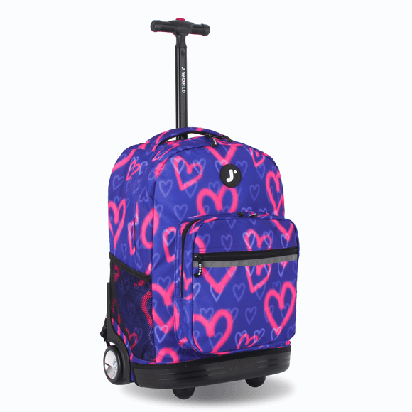 Mochila con ruedas J World Sunrise 18 para niños y niñas