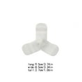 thumbnail image 2 of Advancent Cable Winder Clips Holder Cable Organizador Máquina Electrodomésticos Alambre Almacenamiento Envoltura Hogar Cocina Restaurante 1 Pc Blanco Type3 NO3 Advancent HA063418-02, 2 of 6