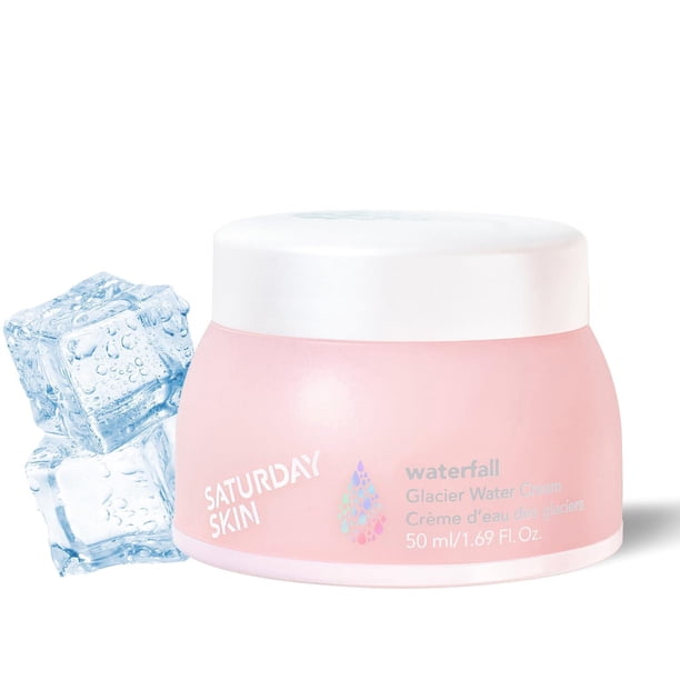 Crema Hidratante Facial Saturday Skin Agua Natural Hidratante Calmante para Piel Sensible