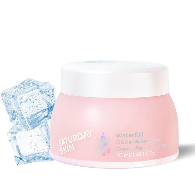 Crema Hidratante Facial Saturday Skin Agua Natural Hidratante Calmante para Piel Sensible