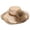 Khaki, variant on Kelon Baseball Caps On Sale Muslim Hat Women's Organza Church Kentucky Derby Hat Feather Fascinator Bridal Tea Party