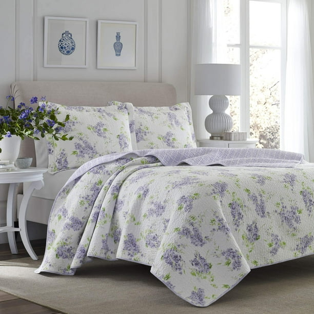 laura-ashley-lifestyles-keighley-quilt-set-walmart-walmart