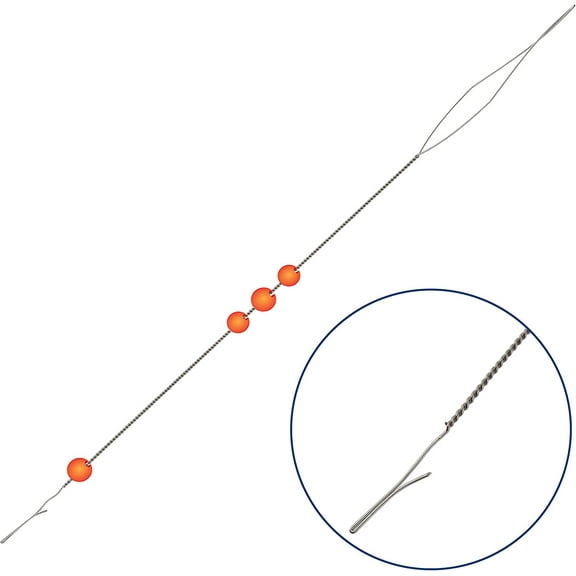 The Beadsmith Speedle Needle, 3 inches (76mm), 2 Pieces per Pack