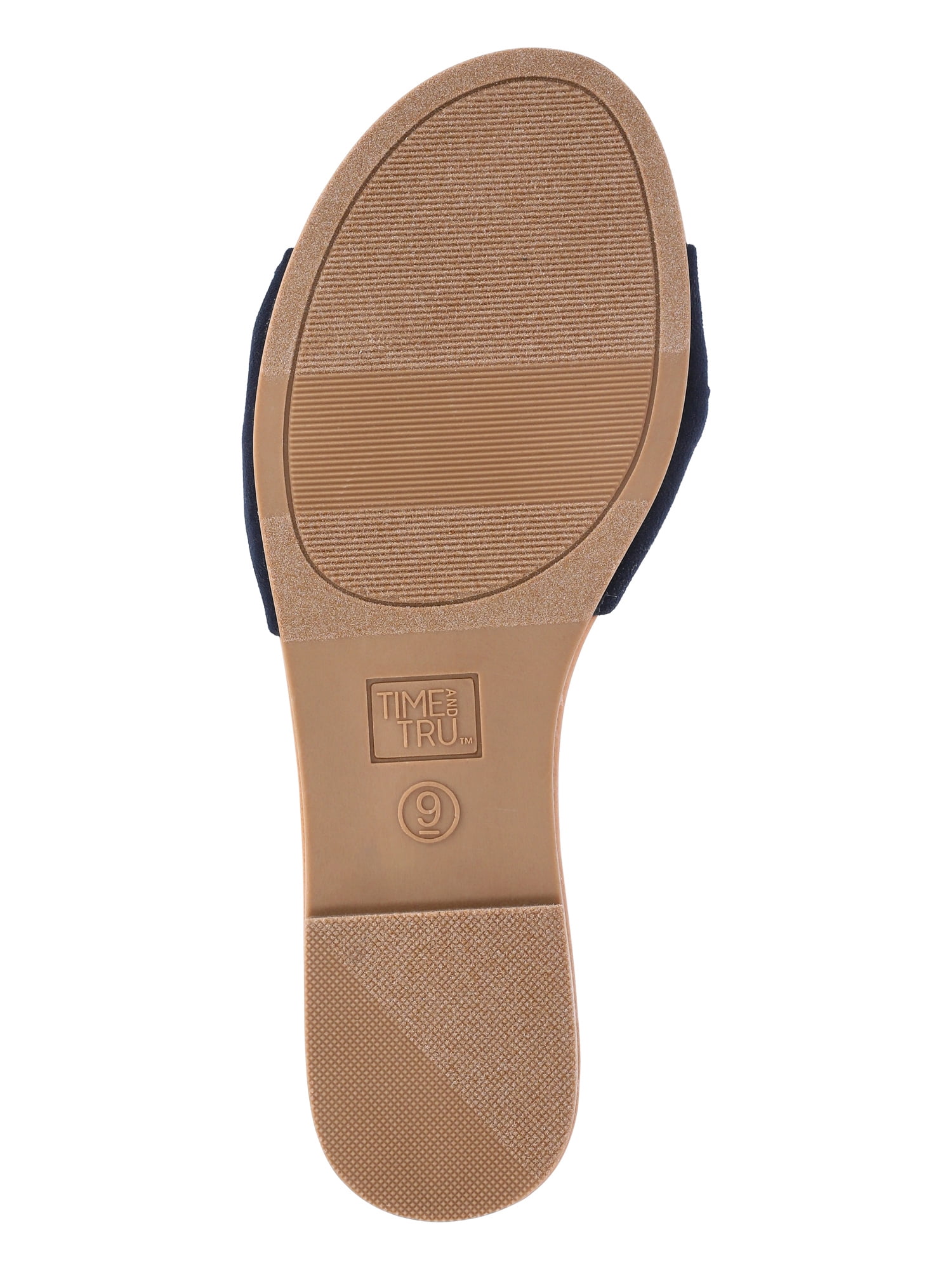 Time and Tru Women's Knot Slide Sandals
