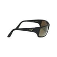 thumbnail image 2 of Maui Jim Men's Polarized Peahi H202-2M Black Rectangle Sunglasses, 2 of 3