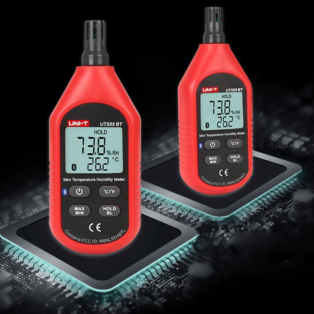 UT333BT Mini Wood Moisture Meter Bluetooth LCD Digital Humidity Detector AU 