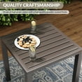 thumbnail image 6 of UDPATIO 3-Piece Metal Patio Rocking Chair Set, Heavy Duty 350 lbs Capacity Outdoor Bistro Furniture Set with 2 Rockers, Thick Cushions and Coffee Table for Porch, Rust-Resistant, Navy Blue, 6 of 8