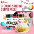 thumbnail image 5 of NY SPICE SHOP Pink Sanding Sugar - 04 Ounce - Sanding Pink Sugar - Sanding Sugar Pink - Pink Sanding Sugar for Baking - Pink Baking Supplies - Colored Sugars for Cookie Decorating, 5 of 7