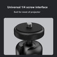 thumbnail image 4 of SHAR Support de Projecteur de Bureau Support en Métal Multi-Angle Réglable pour Projecteur avec Interface Vis 1/4 Pouce Support de Projecteur, 4 of 5