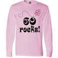 thumbnail image 3 of Inktastic 60th Birthday 60 Rocks Long Sleeve T-Shirt, 3 of 5