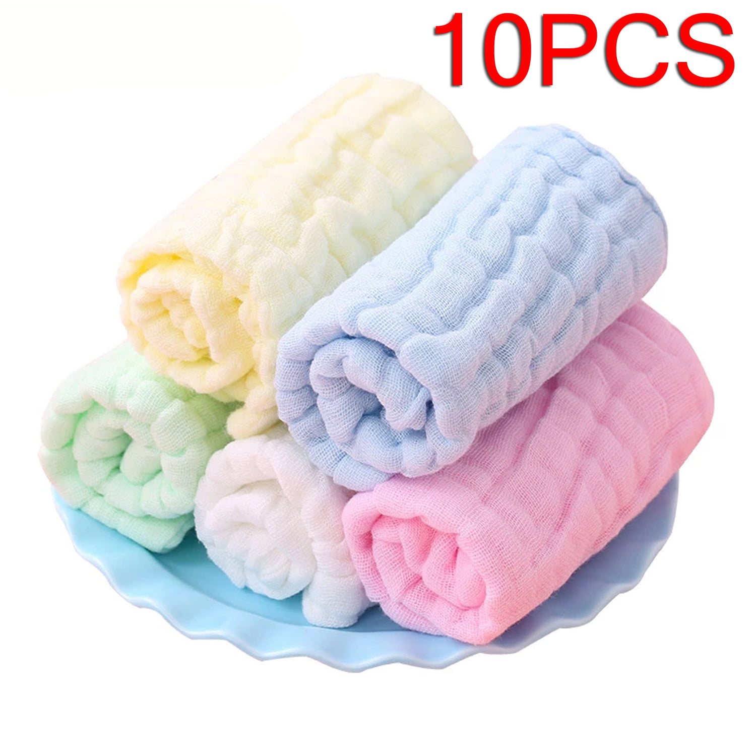1-100 Soft Absorbent Wash Cloth Car Auto Care Microfiber Cleaning Towels Tool 