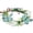 Green, variant on Fairy Butterfly Flower Crown - Handmade Rose Floral Headband Adjustable Woodland Forest Headpiece for Women Girls Maternity Wedding Cosplay Hair Accessory