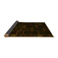 thumbnail image 2 of Ahgly Company Indoor Square Abstract Yellow Contemporary Area Rugs, 4' Square, 2 of 4