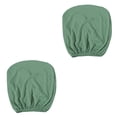 thumbnail image 2 of Funda de respaldo elástica Advancent 2 piezas para sillas de oficina decoración hogar estilo Verde militar, 2 of 5