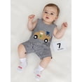 thumbnail image 5 of BemeyourBBs Baby Boys Rompers Rugby Truck Embroidery Plaid Summer Clothes, 5 of 9