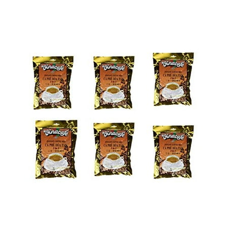 Vinacafe 3 in 1 Instant Coffee Mix 20 Sachets (6
