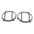 thumbnail image 4 of Parrilla de faro delantero de coche, protector de faro delantero antiaraazos de hierro negro resistente al desgaste 2 uds para accesorios exteriores automotrices ANGGREK Ocean Broad Surfboard Fins, 4 of 8