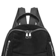 thumbnail image 3 of Stylago Corduroy Backpacks for Women with Tassel Front Pockets Casual Computer Daypack Ladies Medium Laptop Bags for Work Black, 3 of 7
