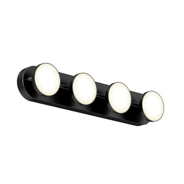Artika Santori Modern Bathoom Vanity Light, Matte Black