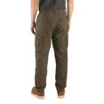thumbnail image 2 of Guide Gear Men's Outdoor 2.0 Flannel-Lined Cotton Cargo Pants Olive W40 L29, 2 of 4