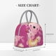 thumbnail image 2 of Fotbe Cute Pink Axolotl A Bolsa de Almuerzo con Estampado, Lonchera Aislada, Contenedor de Comida Reutilizable Tipo Cooler a Prueba de Fugas, 2 of 6