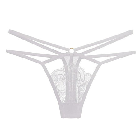 Vs Panties Set Ladies Panties Size 6 Womens Bikini Low Waist Lace Sexy Seamless Thin Fitness Underwear Thong