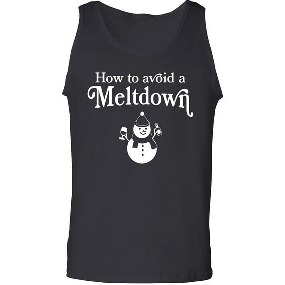 How To Avoid A Meltdown Adult Tank Top
