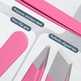 thumbnail image 3 of Bathway Tweezers for Women Facial Hair, Slant & Point Tip 3 Pack Eyebrow Tweezers for Men, Professional Tweezer Set Stainless Steel Precision Tweezers for Eyebrows, Splinter, Ingrown Hair Removal, 3 of 7