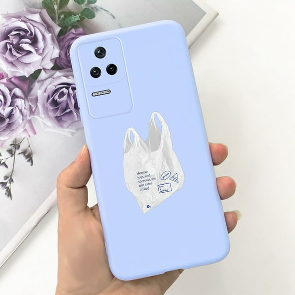 For Xiaomi Poco F4 Case Cute Fashion Cover Soft Silicone Protective Shell For Xiaomi Poco F4 GT PocoF4 Phone Cases 6.67'' Bumper Purple 1775 Xiaomi Poco F4