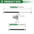 thumbnail image 5 of Unique Bargains 2pcs 45lb/200N/20kg 20inch/500mm Lift Supports Struts Black for Car Truck RV, 5 of 6