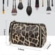 thumbnail image 4 of Travel Makeup Bag, Leopard Print Cosmetic Bag, Portable Makeup Organizer Bag with Side Handle, Roomy Makeup Pouch for Purse, 4 of 4