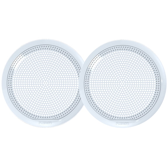 Fusion El-x651w 6.5" Classic Grill Covers - White F/ El Series Speakers
