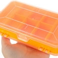 thumbnail image 4 of Brandonz Double-Sided Plastic Hardware Organizer Box with Compartments, Storage Container for Beads and Small Parts, 4 of 6
