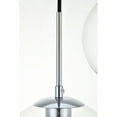 thumbnail image 4 of Baxter 3 Lights Chrome Pendant With Clear Glass, 4 of 6