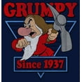 thumbnail image 2 of Boy's Snow White and the Seven Dwarfs Grumpy Since '37  Graphic Tee Navy Blue X Large, 2 of 4