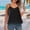 A1 Black, variant on Women'S Spaghetti Strap Blouse Sleeveless Boho Tank Top Summer Camisole Blouse Crew Neck Camisole Flowy Cami Shirt Cami Crop Tops Summer Beach Vacation Blouse Sleeveless Top A3 Blue 4XL