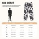 thumbnail image 3 of Balery Black And White Sheeps Pantalones de pijama para mujer, pijamas ultraligeros, pantalones de estar por casa-Large, 3 of 6