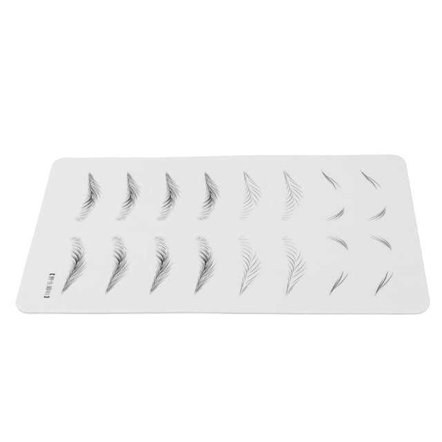 Microblading Practice Skin, Eyebrow Microblading Practice Sheet Pretty Eyebrows Shape Hand Feel Imitation For Home 01,02,03
