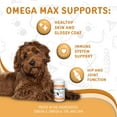 thumbnail image 2 of waggedy Omega Max Chews for Dogs, Healthy Coats & Skin with Omega-3 & Omega-6 (60 Chews), 2 of 7