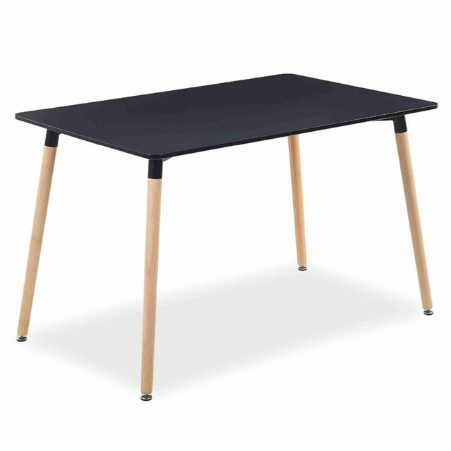 Mesa Rectangular Comedor Minimalista Estilo Nordico Moderna negro 6.49 pulg Pido Todo SO-MM1-01