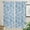 Skyblue, variant on Sunflower Farmhouse Window Short Curtains 54 Inch Length, Rustic Eucalyptus Butterfly Burlap Rod Pocket Window Treatment Kitchen Drapes for Bedroom, Cafe, Living Room, 2 Panels, 42 W x 54 L