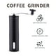 thumbnail image 3 of Molinillo de café manual, cafetera manual, molinillo de café manual, molinillo de café portátil con ajustes ajustables, negro, 3 of 5