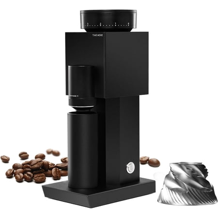 Bricks 01S Electric Coffee Grinder 150 Adjustable Grind Settings High‑Performance Motor for Consistent Grounds Stainless Steel Easy‑Clean Design for Espresso Pour‑Over French Press